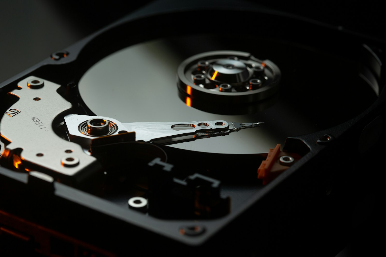 Physical storage without a database restore path