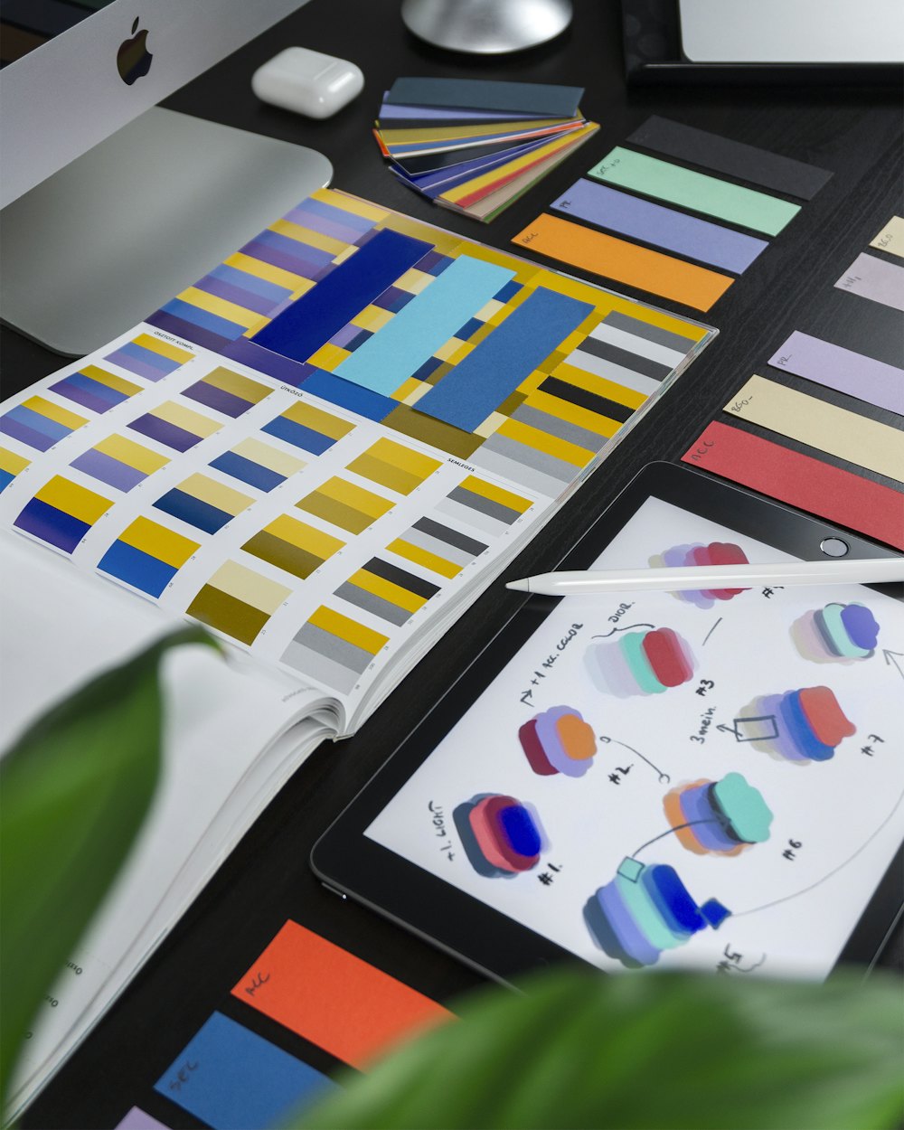 Design studio still life, craft without a user