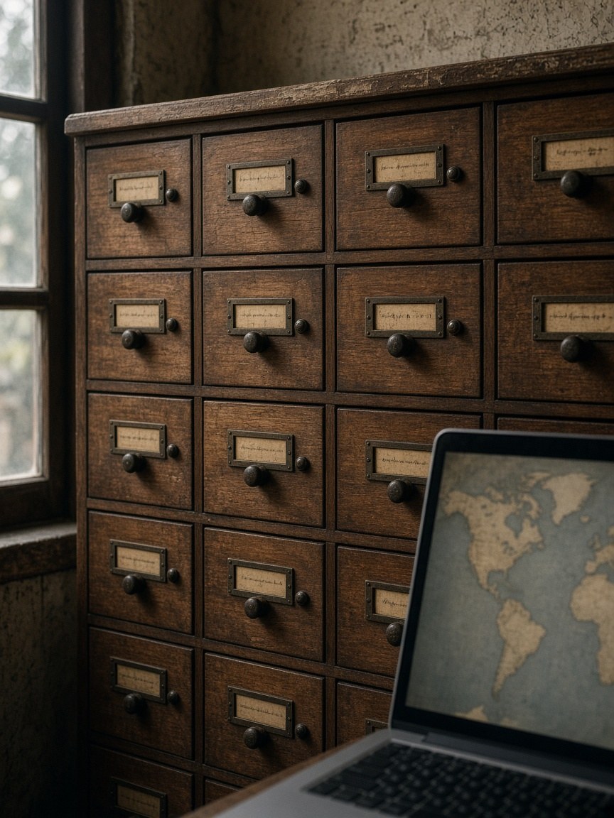What a domain looks like as a name and an address book
